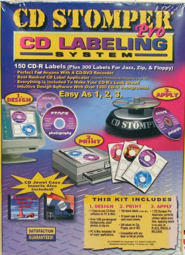 Algopix Similar Product 5 - CD Stomper Pro CD Labeling System