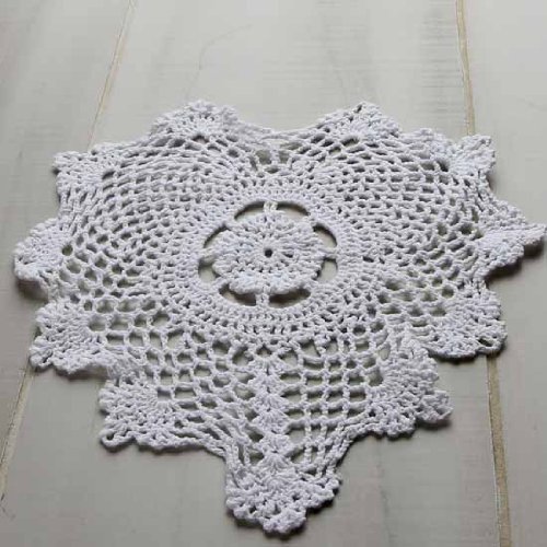 Algopix Similar Product 5 - Package of 6 Hand Crocheted Heart