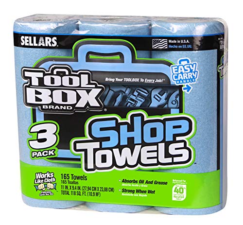Algopix Similar Product 3 - Sellars 54483 Toolbox Shop Towels