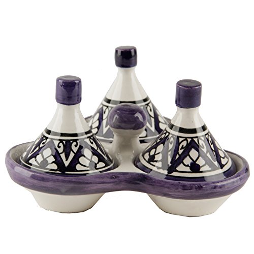 Algopix Similar Product 19 - Condiment Bowl Tagine Berber Design