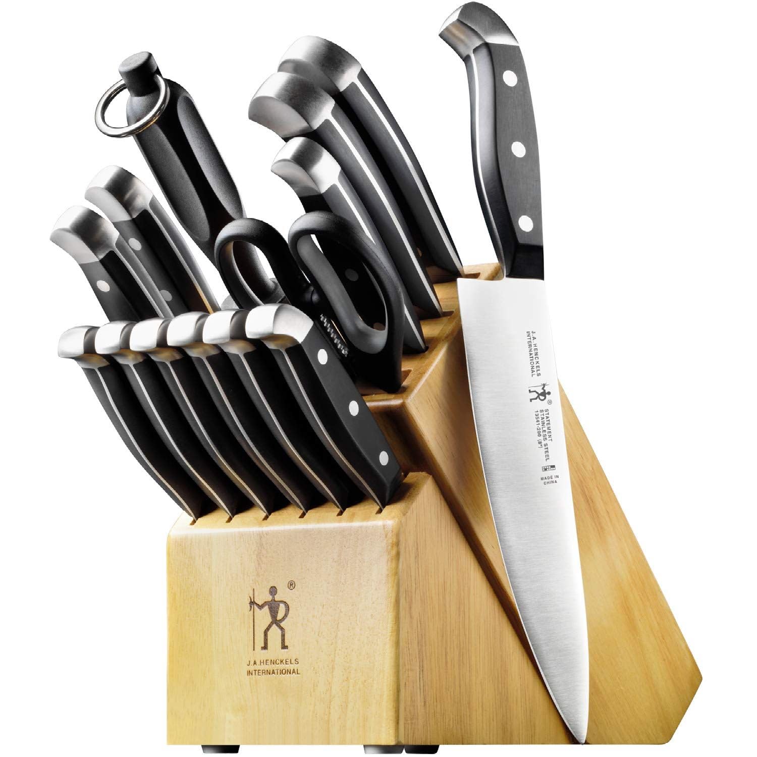 Algopix Similar Product 4 - HENCKELS Premium Quality 15Piece Knife