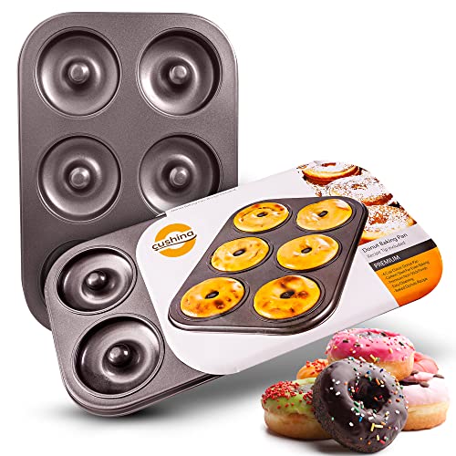 Algopix Similar Product 11 - Donut Pan by Dohnuts  Premium 6 Cup