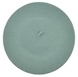 Algopix Similar Product 13 - LJL Design Wool Crochet Tam (Baby Blue)