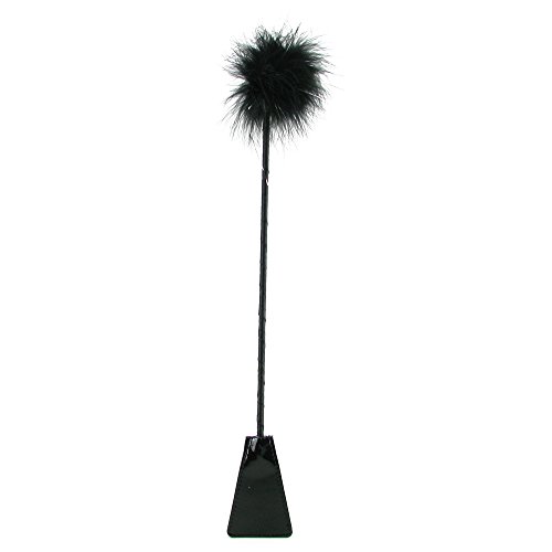Algopix Similar Product 19 - Fetish Fantasy Feather Crop Black