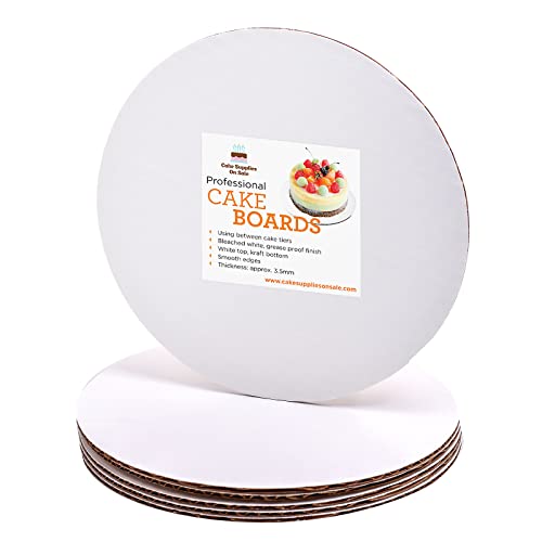 Algopix Similar Product 12 - Cake Board Circle 8", Count of 25