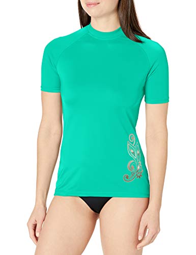 Algopix Similar Product 9 - Kanu Surf Womens UPF 50 Short Sleeved