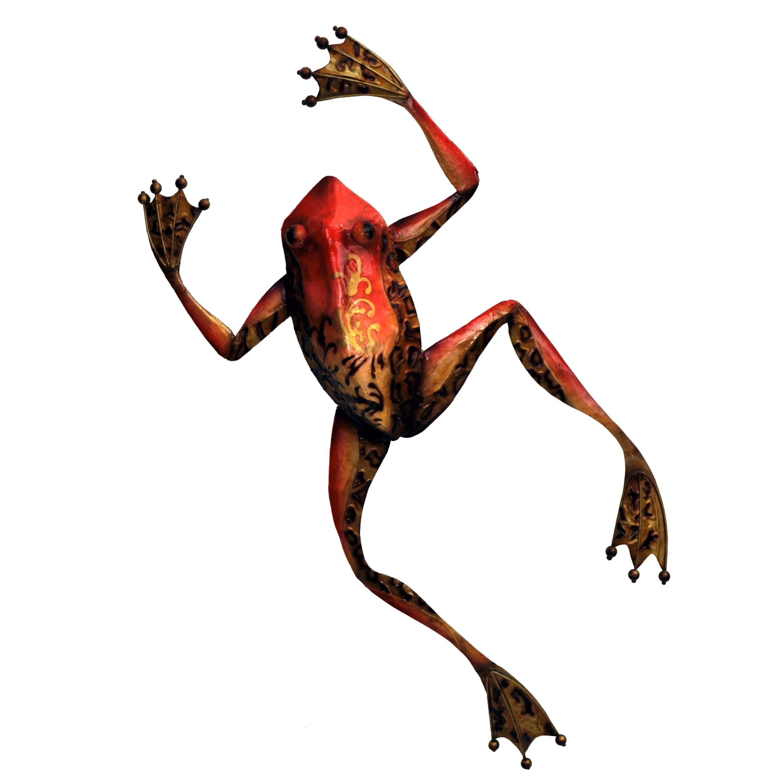 Algopix Similar Product 11 - Eangee m412022 Wall Frog Metal Art