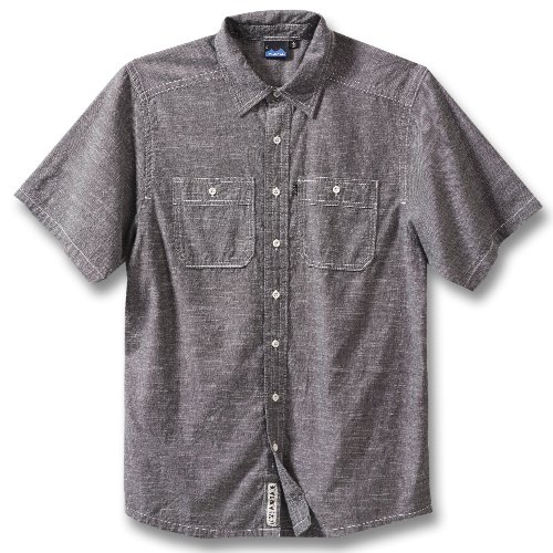 Algopix Similar Product 1 - KAVU Mens Jacksonville Shirt Navy