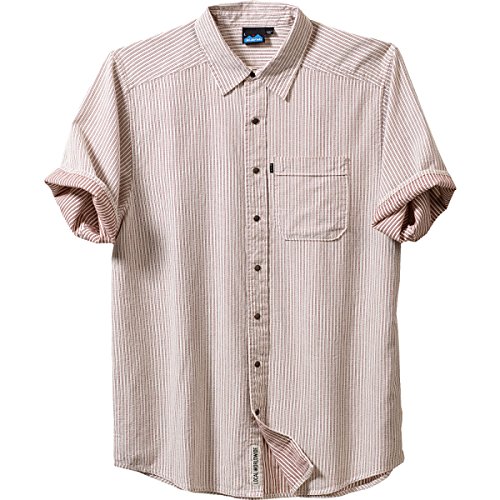 Algopix Similar Product 13 - KAVU Mens Wayne Shirt Harbor Blue