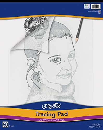 Algopix Similar Product 9 - UCreate Tracing Pad 19x24 White 50