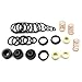 Algopix Similar Product 4 - 3 Sets Metallic Spiral Spring Foot
