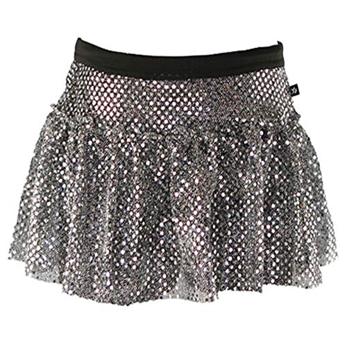 Algopix Similar Product 16 - Gunmetal Sparkle Running Skirt S