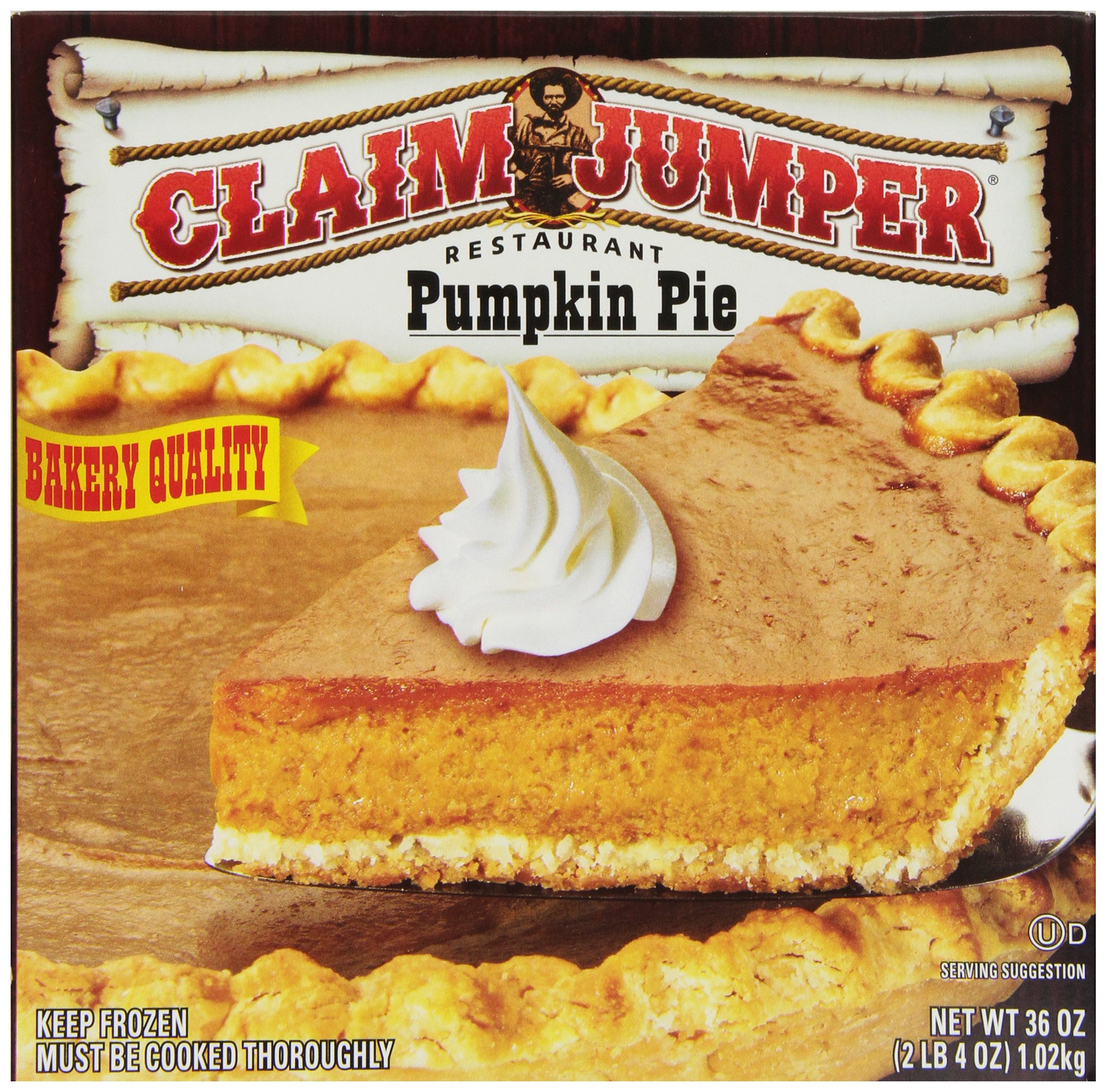 Algopix Similar Product 2 - Claim Jumper Pie Pumpkin 36 oz