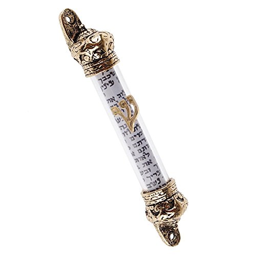 Algopix Similar Product 9 - Holy Land Market Crown Mezuzah with