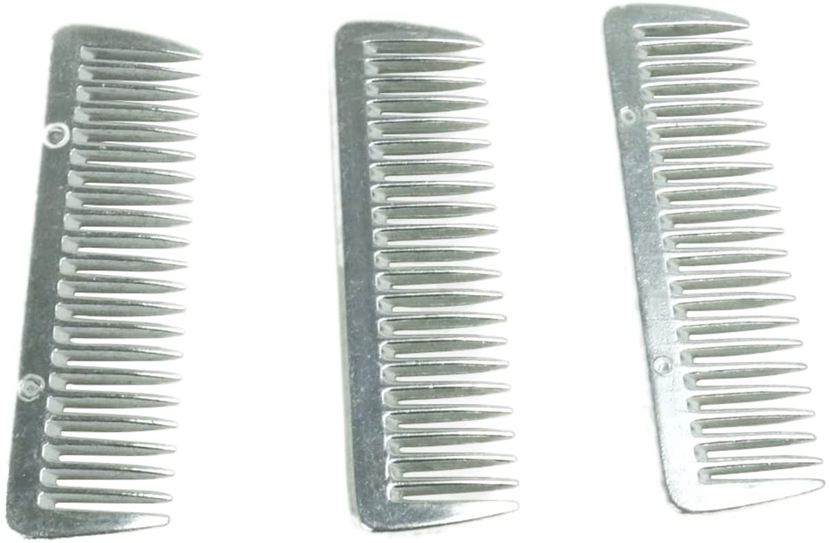 Algopix Similar Product 10 - SXYH 3PCS Stainless Metal Pulling Combs