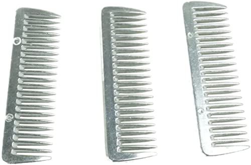Algopix Similar Product 20 - SXYH 3PCS Stainless Metal Pulling Combs