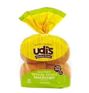 Algopix Similar Product 20 - Udis Whole Grain Hamburger Buns 108