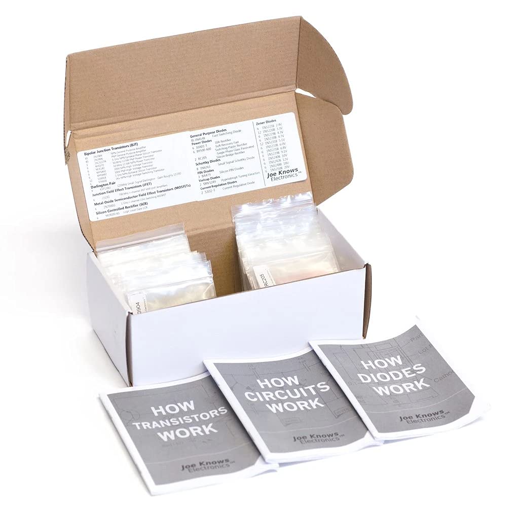 Algopix Similar Product 17 - Joe Knows Electronics Semiconductor Kit