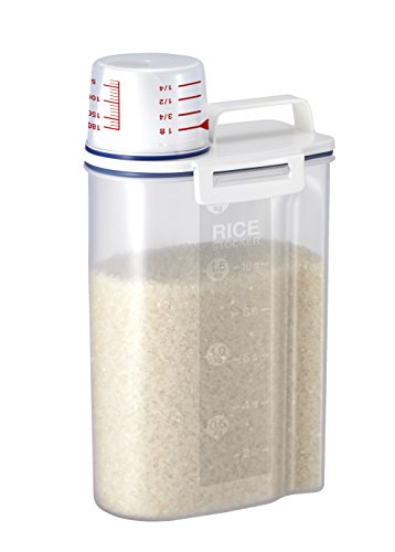 Algopix Similar Product 3 - Asvel 7509 Rice Container Bin with Pour