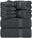Algopix Similar Product 13 - Utopia Towels 8 Piece Premium Towel