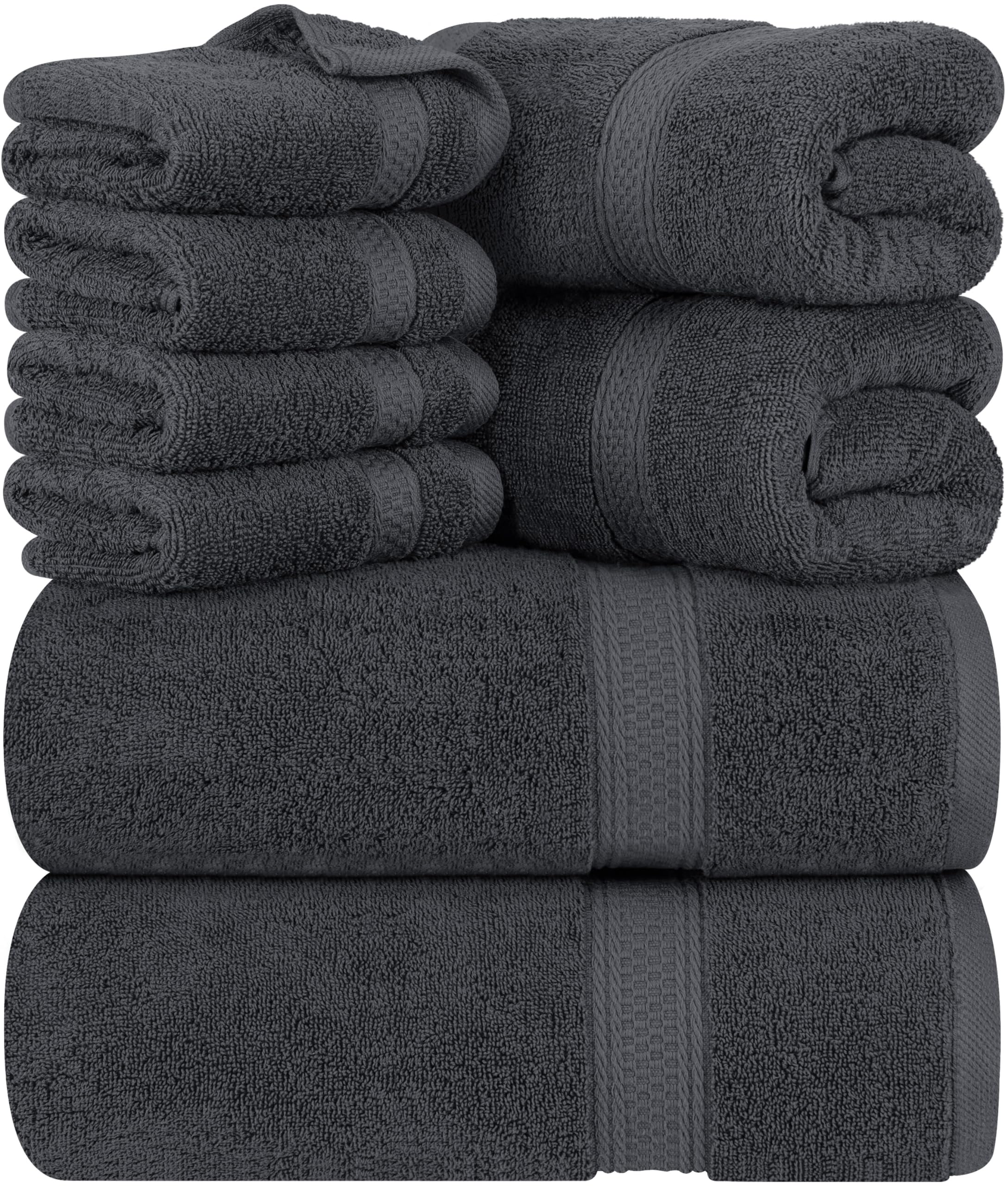 Algopix Similar Product 18 - Utopia Towels 8 Piece Premium Towel