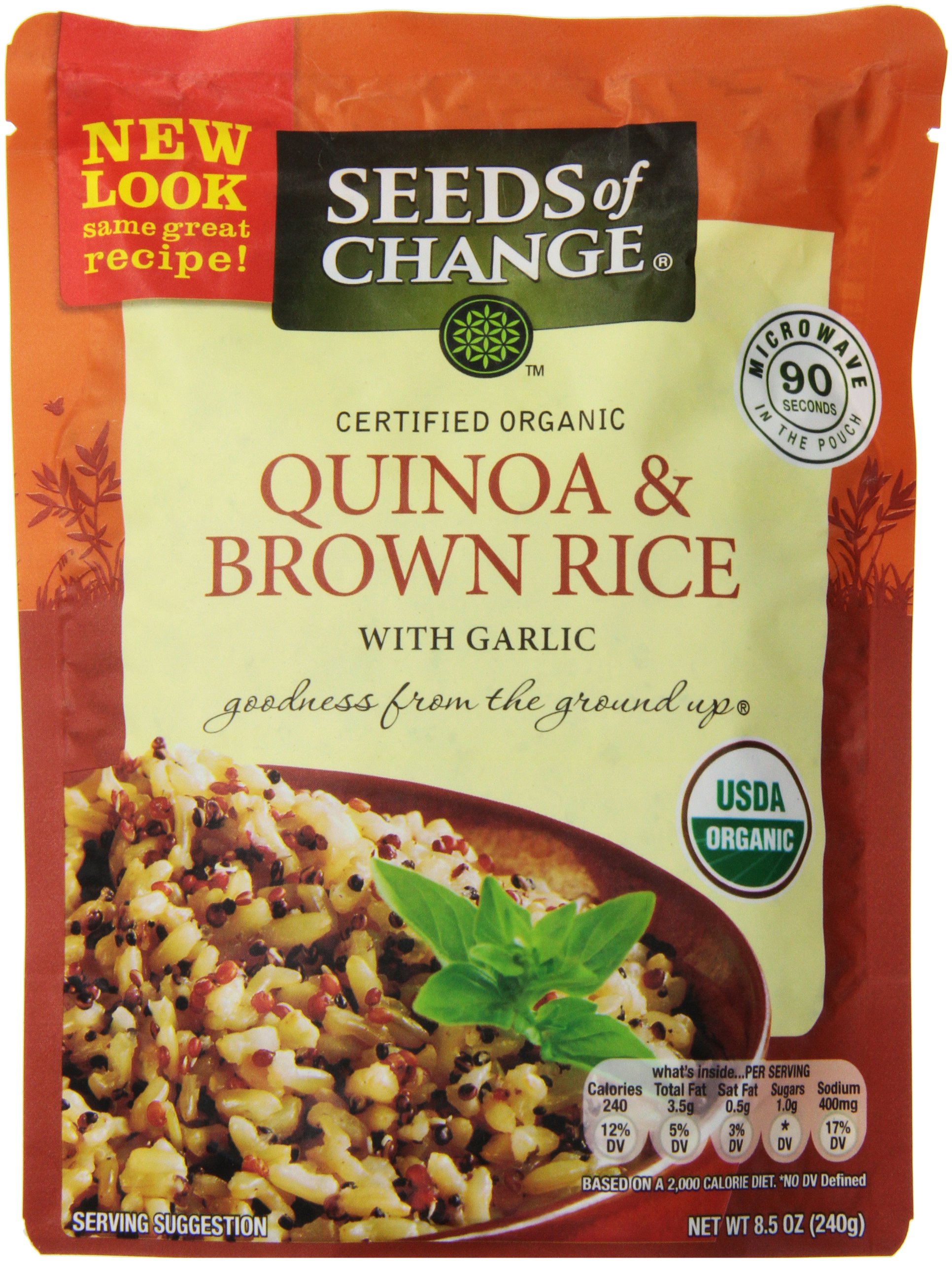 Algopix Similar Product 6 - Seeds of Change Quinoa  Brown Rice