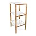 Algopix Similar Product 7 - Relaxdays Bamboo Bathroom Shelf with 3