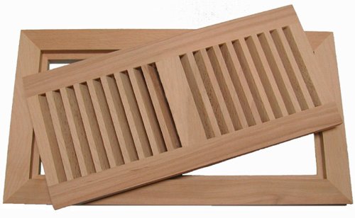 Algopix Similar Product 20 - Domestic Beech Hardwood Floor Vent 4 X