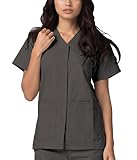 Algopix Similar Product 7 - Adar Universal Scrubs for Women  Snap