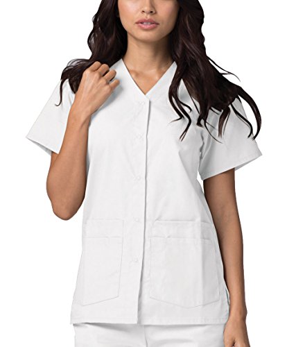 Algopix Similar Product 10 - Adar Universal Scrubs for Women  Snap