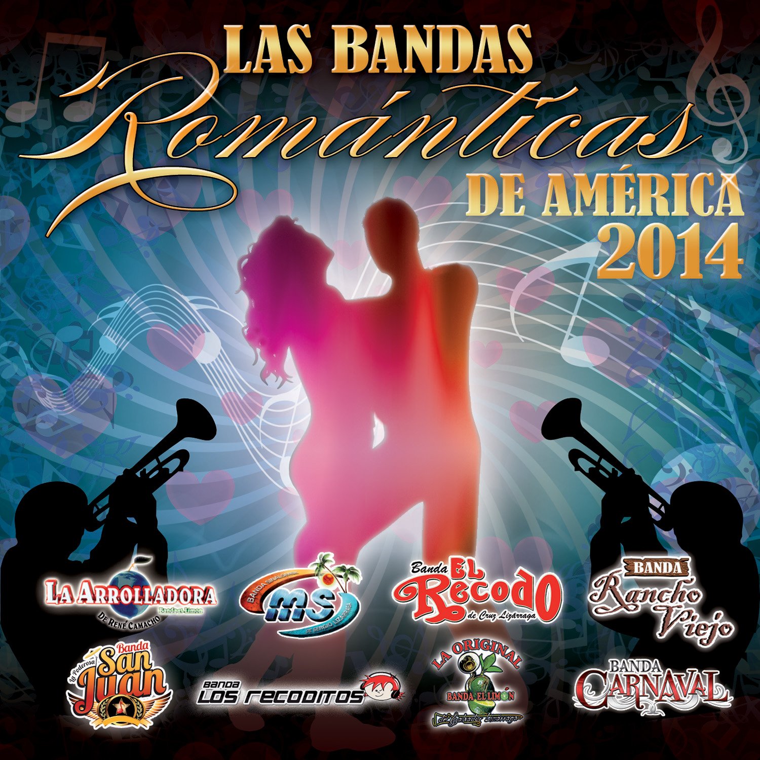 Algopix Similar Product 18 - Las Bandas Rom nticas De America 2014