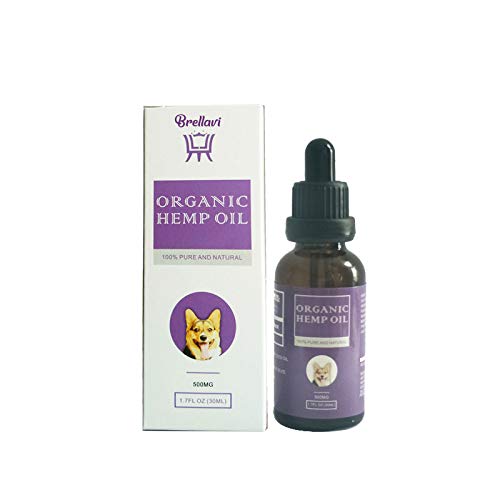 Algopix Similar Product 11 - Brellavi Hemp Oil for Dogs  Cats