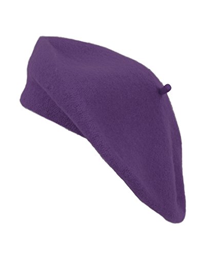Algopix Similar Product 16 - Parquet Solid Color French Beret Wool