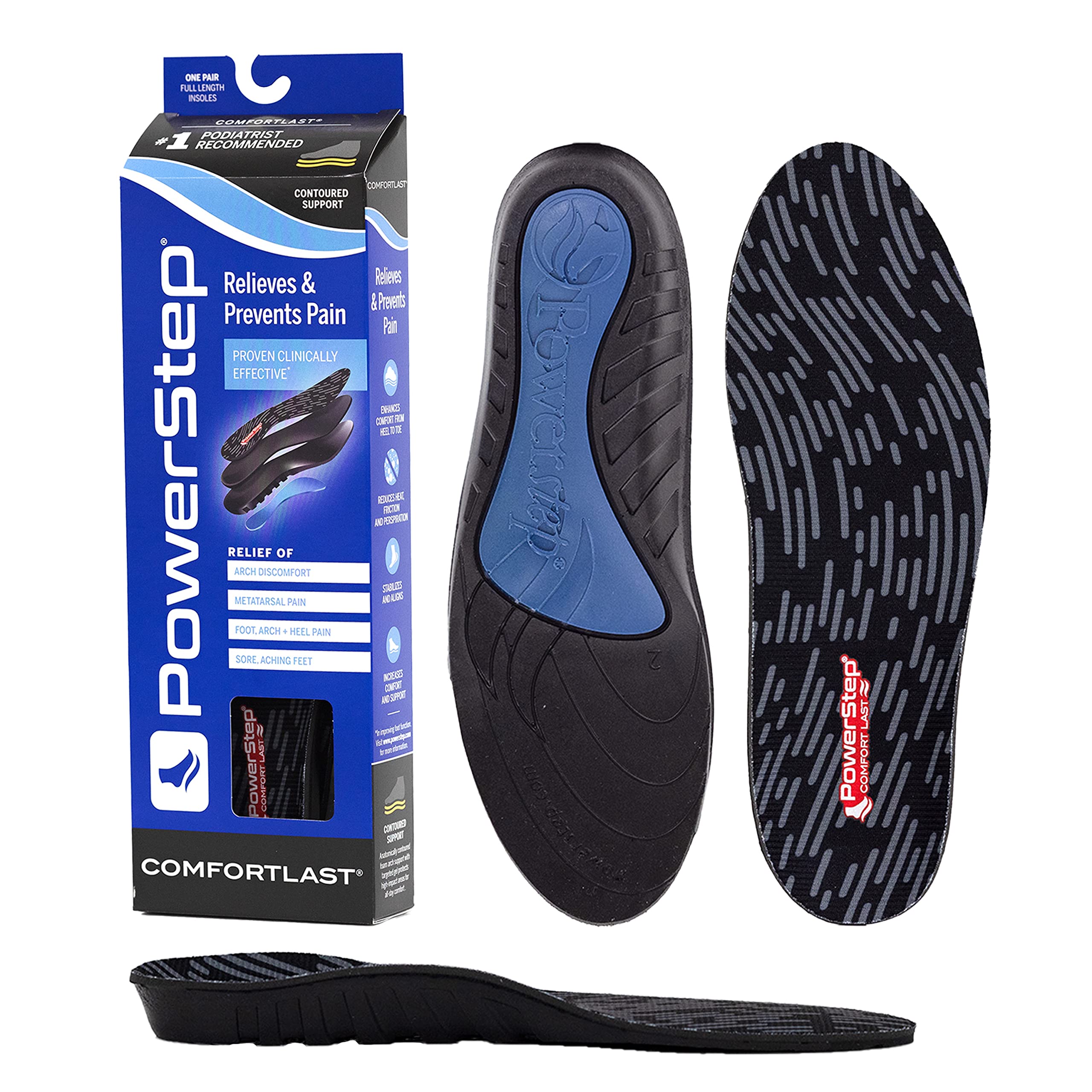 Algopix Similar Product 7 - Powerstep ComfortLast Full Insole