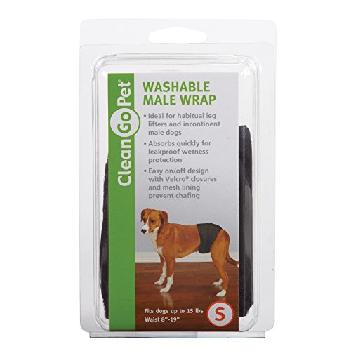 Algopix Similar Product 11 - Clean Go Pet Washable Male Wrap 