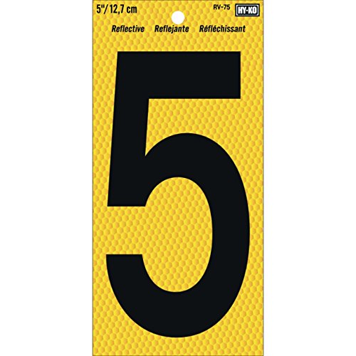 Algopix Similar Product 5 - HyKo RV755 5 BlackYellow Vinyl