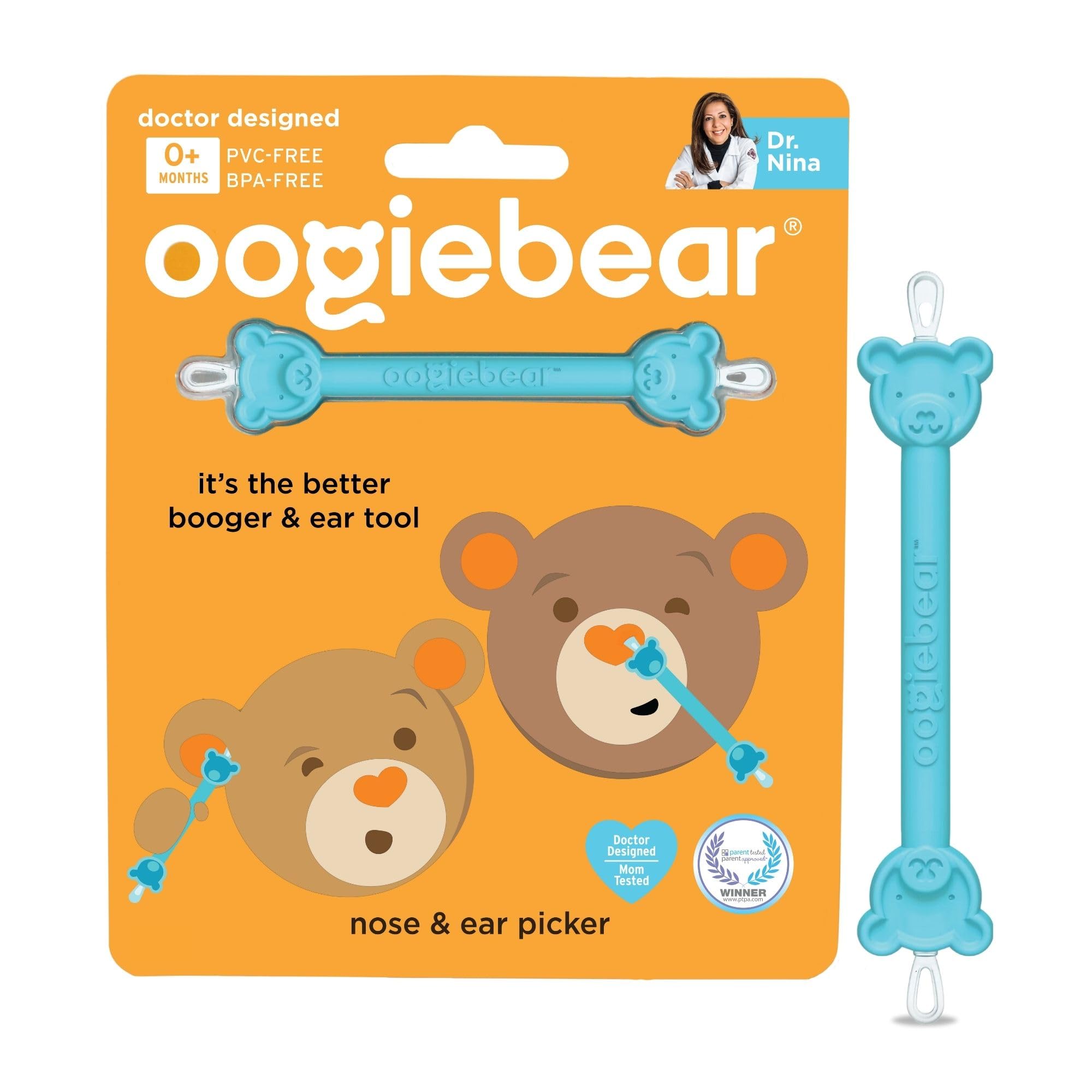 Algopix Similar Product 13 - oogiebear Baby Nose Cleaner  Ear Wax