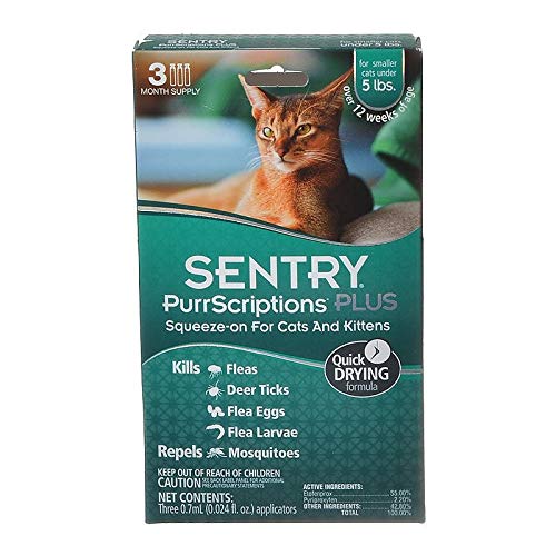 Algopix Similar Product 10 - Sentry Purrscriptions Plus Flea  Tick