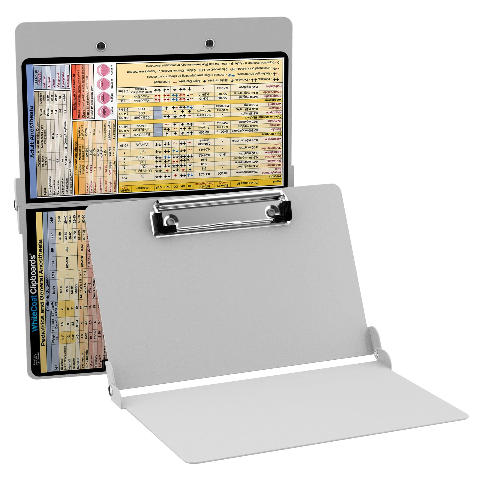 Algopix Similar Product 7 - WhiteCoat Clipboard  White Anesthesia