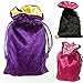 Algopix Similar Product 15 - Satin and Velvet Tarot Bag Trio Bundle