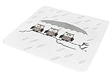 Algopix Similar Product 7 - Kleine Wolke PVC Foam Eule Shower Mat