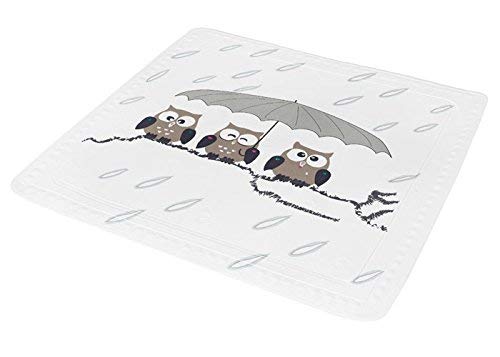 Algopix Similar Product 2 - Kleine Wolke PVC Foam Eule Shower Mat
