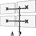 Algopix Similar Product 6 - WALI Quad Monitor Desk Mount 4 Monitor