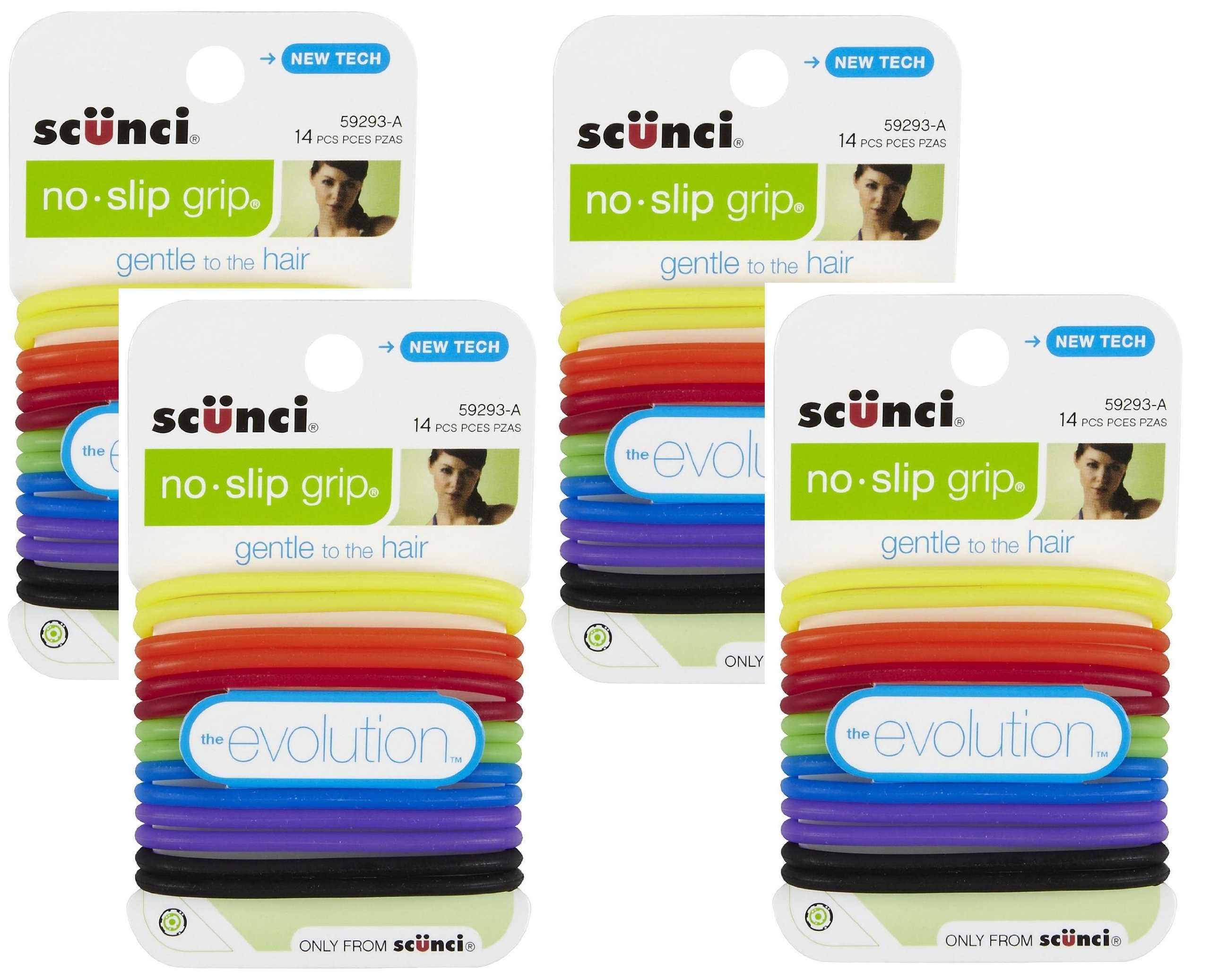 Algopix Similar Product 1 - Scunci Noslip Grip Evolution Bright