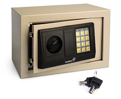 Algopix Similar Product 10 - Ivation Electronic Digital Safe Box for