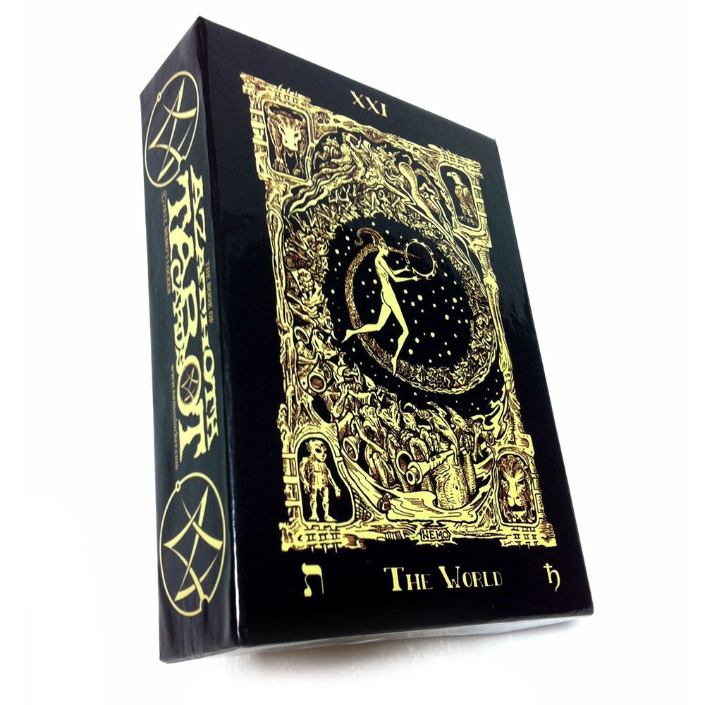 Algopix Similar Product 10 - EYIW The Book of Azathoth Tarot Cards