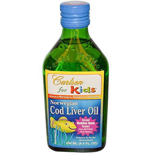 Algopix Similar Product 3 - Carlson Labs Kids Wild Norwegian Cod