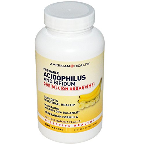 Algopix Similar Product 1 - American Health Acidophilus Chew Banana