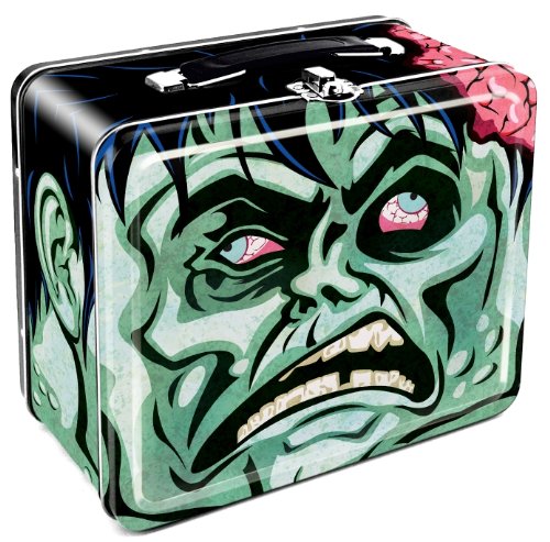 Algopix Similar Product 13 - Aquarius Zombie Head Lunchbox