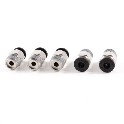 Algopix Similar Product 3 - 5 Pcs 18 PT Male Thread 4mm Push In